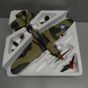 volantexrc RC Plane, 4 Channel Remote Control Airplane Fighter P40 with Aileron, 6-Axis Gyro, Aerobatics for Adults (Bronze2)