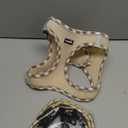 haapaw Dog Harness with Leash Set, No Pull Adjustable Reflective Step-in Puppy Harness with Thickened Padded Vest for Dogs (XL, Beige)