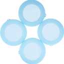 4 Pack Silicone Lids for Corelle Vitrelle 428-PC 28-Oz Soup/Cereal Bowls, Freezer & Microwave & Dishwasher Safe (Bowl not included)