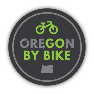 GO BY BIKE Oregon Sticker, 3 Pack