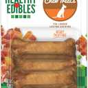 Nylabone Healthy Edibles Natural Dog Chews, Long Lasting Bones for Dogs, Bacon Flavor Dog Treats, X-Small (8 Count)