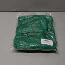 Wenrine Womens 3/4 Sleeve Mini Dress Casual V Neck Collared Textured Loose Fall A Line Argyle Dresses with Pockets (Green) Large