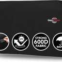 GrillTough Heavy Duty Griddle Cover for Outdoor Griddle, Fits 28 Inch Griddle Waterproof, Weather Resistant, UV & Fade Resistant with Adjustable Straps Flat Grill Cover, Black