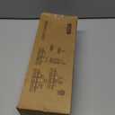 Veken Shower Caddy 6-Pack, Advanced Rustproof Design, No Drilling Adhesive Shelves, Rack with Soap Holder, Large Capacity Bathroom Organizers and Storage, Wall-Mounted Kitchen & Home Decor (6-Piece Set for Master Bathroom(Rustproof Upgrade), Black)