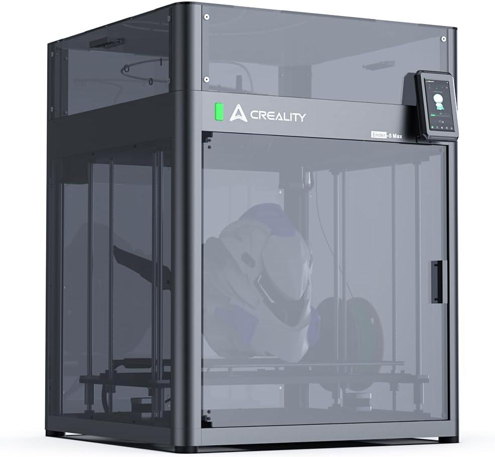 Ender 5 Max Enclosure Transparent Acrylic, Dustproof Tent Constant Temperature Protective Cover Noise Reduce for Ender 5 Max 3D Printer