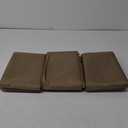 Gazebo Universal Replacement Canopy 10'x10'Curtain 3-Panel Side Wall Only Sunshade (Khaki)