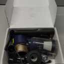 JONYJ Handheld Car Vacuum Cleaner, 16000PA Hand Held Vacuum Portable Cordless, 2 in 1 Air Duster and Vacuum Cleaner with LED Light, Multi-Nozzles, 120W High Power Mini Vacuum for Home, Pet, Office (Blue & Gold)