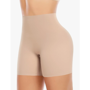 Seamless Slip Shorts for Women Under Dress Shaping Boyshorts Panties Tummy Control Shapewear, Large