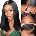 Wear and Go Glueless Wig Bob Wig Human Hair1167