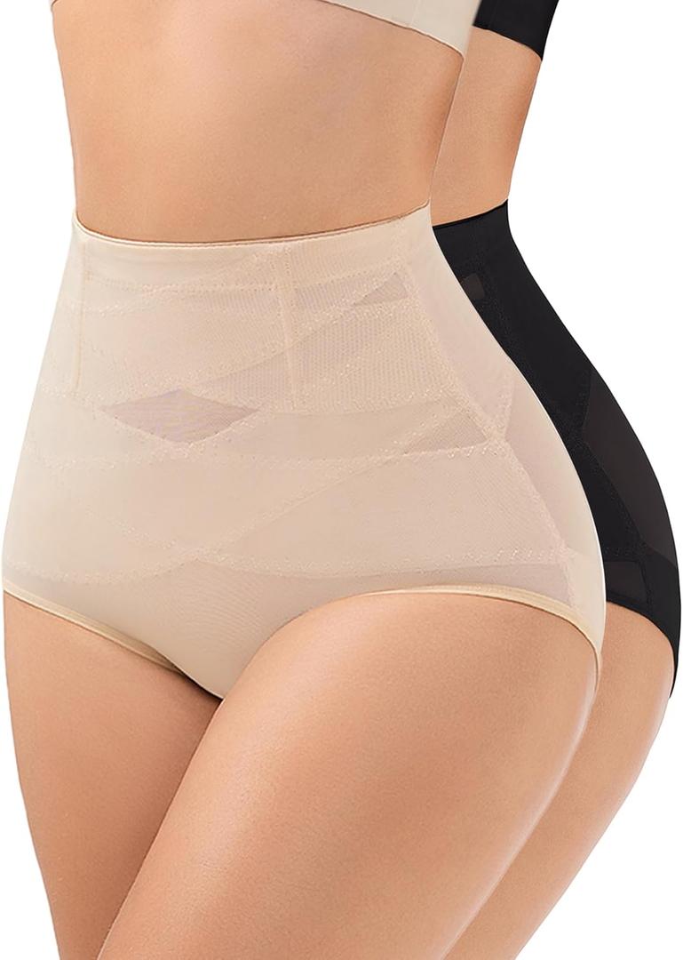 LIUSHIQI Tummy Control Shapewear for Women,Women's Shapewear Control Panties,Compression Underwear Girdle for Women (3X-Large)