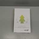 myHomeBody Christmas Tree Wicker Basket, Decorative Snack Tray, Appetizer Serving Tray and Platters, Set of 2