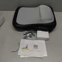 Shiatsu Back and Neck Massager for Pain Relief Deep Tissue, Up and Down Rolling Back Massager with Heat, 3D Kneading Massage for Office Home Car, Birthday Gifts for Women Men Mom Dad (Gray)