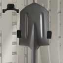 BOXOB 6 Pcs Storage Shed Hooks for Suncast, Black J and U Hanger Tool Shelves Organizer Accessories Supplies Compatible with Craftsman