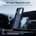 ESR for iPhone 15 Pro Max Case with MagSafe, Supports Magnetic Charging, Slim Liquid Silicone Case, Shock Absorbing, Screen and Camera Protection, Cloud Series, Dark Blue