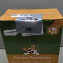 Decflow 10L Stainless Steel Dog Water Bowl, No Spill Anti-Splash Dog Bowls with XXL Silicone Mat, Spill-Proof Slow Feeder for Messy Drinkers, Heavy Duty Pet Bowls for Indoor/Outdoor Use Grey