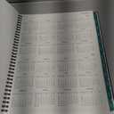 BEZEND Monthly Planner 2026-2027 (Spiral-8.5" x 11") 2 Year Calendar Book with Note Pages - Jan 26 to Dec 27-120 GSM Paper, Inner Pockets, Laminated Tabs, Vegan Leather Softcover - Black