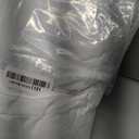 Cocktail Table Covers - 2 Pack 32"x 43" White Cocktail Table Tablecloth with Natural Wavy Round Skirt for Bar Wedding Party Banquet