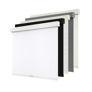 Cordless Blackout Roller Shades Blinds for Windows Free-Stop,Pull Down Room Darkening with Valance,Thermal Insulated Woven Fabric Window Door Blinds for Home,Office,White 34" W x 72" L