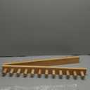 Sienson 52" Chunky Knitting Loom for Blanket Making  Foldable Wood Frame, Portable DIY Hand Knitting Kit for Beginners, Reusable Blanket Loom for Bulky Yarn Crafts & Gifts