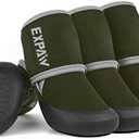 EXPAWLORER Waterproof Dog Shoes for Small Medium Large Dogs, Dog Shoes for Hot Pavement, Hiking Walking, Reflective Dog Booties for Outdoor Snow Rain Days, Anti-Slip Dog Boots & Paw Protectors