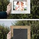 FONDCANYON Forever Friends Sunflower Picture Photo Frame, Bestie Bff Friendship Gifts For Men Women Friends Birthday Christmas Girls (5x7 Inch Photo) (Color2)