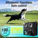 Anti Barking Device for Dogs, Ultrasonic Dog Bark Deterrent Devices with 4 Modes Up to 50ft (270), Dog Barking Deterrent Devices, Bark Box, Barking Control Devices for Dog Training in Outdoor/Indoor