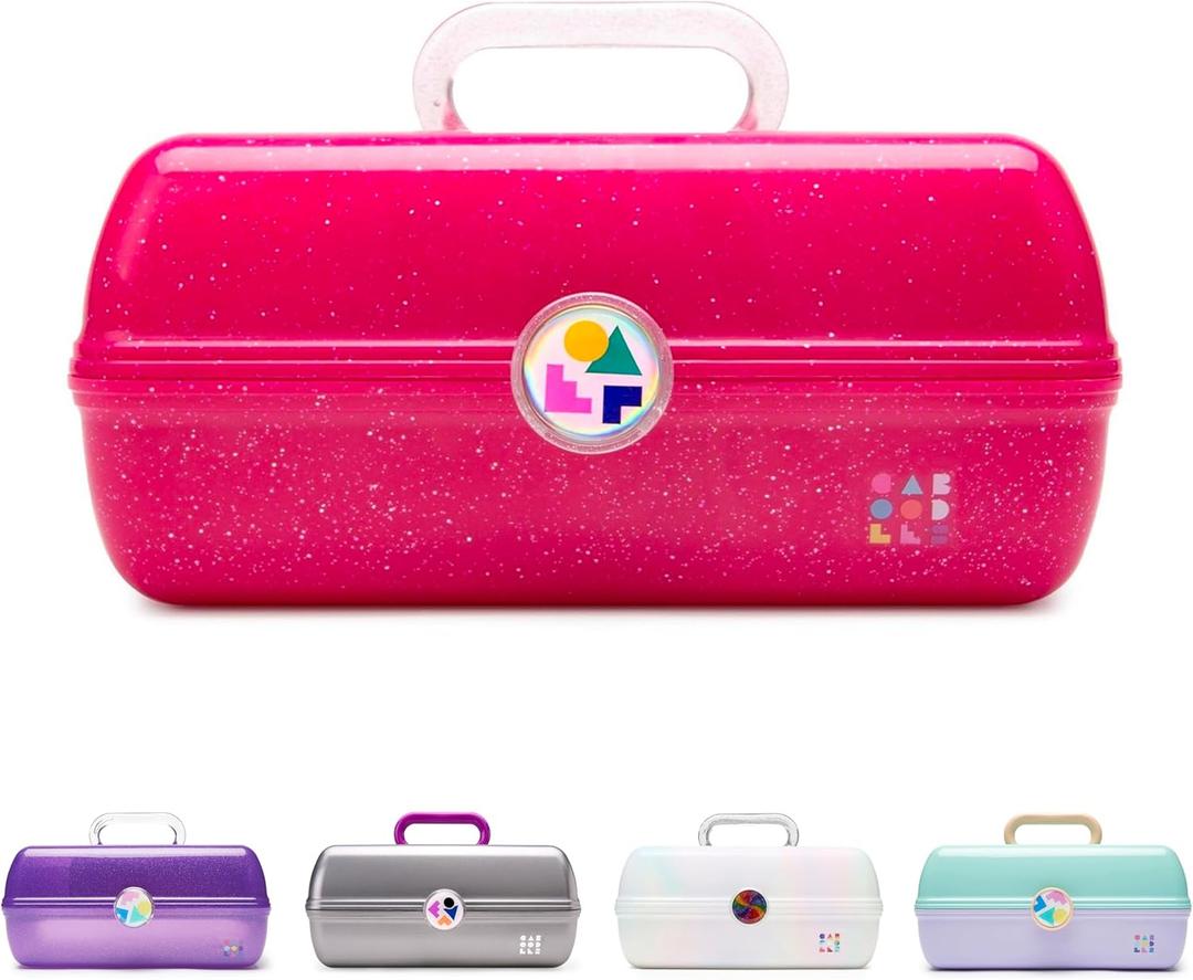Caboodles On-The-Go-Girl Case (Deep Pink Sparkle)