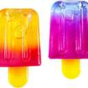 Ice Cream Squeeze Squishy, Slow Rising Sensory Fidget Toy, Soft & Stretchy Ice Cream Cone Squishy Pack for Stress Relief, Summer Sensory Toys Easter Basket Stuffers Party Favors for Kids Adults(2pcs)