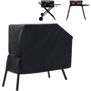NOELIFE Grill Cover for Blackstone 22 inch Griddle with Hood and Stand, Waterproof Griddle Accessories for Blackstone 17 and 22 inch, Windproof and UV Resistant (Cover only)
