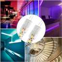 10Pcs 2 Pin 8mm LED Connectors and 32.8FT 2pin 22AWG Extension Cable Strip to Wire Solderless LED Strip Tape Lights Connectors for 3528 2835 Waterproof or Non-Waterproof Single Color LED Strip Lights