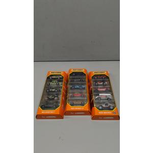 3 Pack Matchbox MBX Adventure II, Blue Highways III, Warn Industries