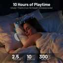 Pillow Speaker for Sleeping, Ultra-Thin Portable Bluetooth 6.0 Light Gray