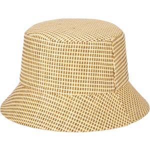 San Diego Hat Co. Women's Women's Textured Woven Bucket Hat (Beige)