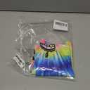 SunFoucs Girls Kids Shirts Size 5-12 Tie Dye Casual Tshirt Short Sleeve Crewneck Tee Top (7-8 Years, Butterfly 04)