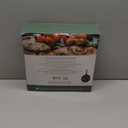 MOJIRE Nonstick Frying Pans Set with Lid, 10 In 11.5 In Aluminum Granite Coating Chef's Pan, Non Stick Flat Skillet Set with Glass Cover, Cookware Set Suitable for Gas Stove, Induction Glass Top