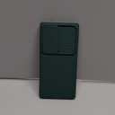 Nillkin for Samsung Galaxy S25 Ultra Case with Camera Cover, [Lens Protection] Mil-Grade Shockproof Protective Bumper Hard Cover Slim Phone Case for Galaxy S25 Ultra Cases 6.9'' Green