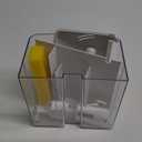 FREESEA 1.2 Gallon Square Betta Aquarium Kit with LED Light & Filter Pump