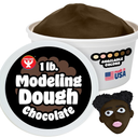 2 Pack Hygloss Play Modeling Dough for Kids – Multicultural Skin Tones – Safe & Non-Toxic Sensory Dough for Arts & Crafts – Play Clay for Toddler Activities, Preschool Classroom Must-Haves (1 lb, Chocolate)