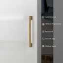 2328 10 Pack 10 Inch(256mm) Kitchen Cabinet Handles Antique Brass Cabinet Pulls Kitchen Cabinet Hardware Drawer Pulls for Cupboard Wardrobe