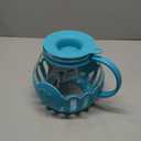 Ecolution Patented Micro-Pop Microwave Popcorn Popper with Temperature Safe Glass, 3-in-1 Lid Measures Kernels and Melts Butter, Made Without BPA, Dishwasher Safe, 3-Quart, Teal