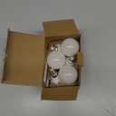 BUBO Ceiling Fan Light Bulbs 60 Watt Equivalent, 5.5W E12 LED Bulb Daylight 5000K, Candelabra Small Base for Ceiling Fan 120V, Non-Dimmable, 6 Pack