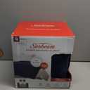 Sunbeam Microplush Queen Electric Heated Blanket with Preheat Feature Two Digital Controller 10-Heat Settings Auto Shut-Off , UL Certified for Safety, Legion Blue, King