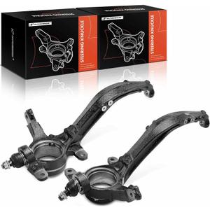 A-Premium 2 x Front Suspension Steering Knuckle with Ball Joint Compatible with Honda Accord 2003-2007 & Acura TSX 2004-2008, 2.4L 3.0L