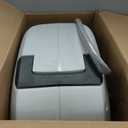 Betta EaseReel Battery-Powered Wall-Mounted Retractable Hose Reel, with Quick-Access Dual Hose Length Control, 8 Spray Patterns Nozzle, Automatic Roll-Up & Tangle-Free Hose Guide (1/2'', 100FT/30m)