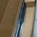 Ivilon Drapery Treatment Window Curtain Rod - Square Design 1 1/8 Rod. 72 to 144 Inch. Black
