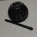 Adjustable Height Portable Wig Holder - Black Wig Head Stand Display Stand