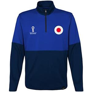 Outerstuff Men's FIFA World Cup Country 1/4 Zip Top, Small