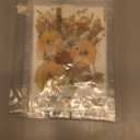 Nuanchu Pressed Flowers Bulk Dried Flower for Crafts, Dried Wildflowers Leave Natural with Tweezer for Resin Mold Scrapbooking Nail Soap Making DIY(Retro Style,Warm Color)