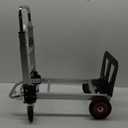 VEVOR Aluminum Truck, 2 in 1, 800 lbs Load Capacity, Heavy Duty Industrial Convertible Folding Hand Truck and Dolly, Utility Cart Converts from Hand Truck to Platform Cart with Rubber Wheels