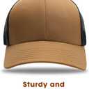 FURTALK Mens Trucker Hat Structured Mesh Baseball Cap Adjustable Classic Mens Hat